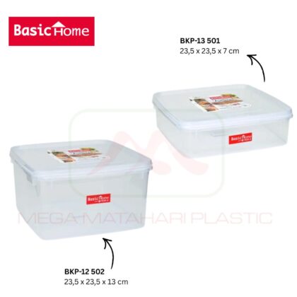 Sealware segi / Kotak donat BPK-13 501 / BPK-12 502 Basic Home