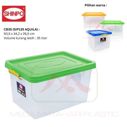 Box Container 35 Liter CB35 SIP135 Aquila Shinpo