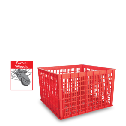 Container Lubang Roda 2182LS Green Leaf (100 x 100 x 69,7cm)