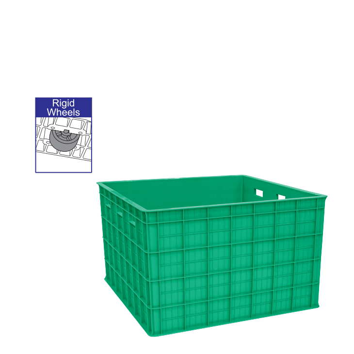 Container Rapat Roda 2183PR Green Leaf (100 x 100 x 64 cm) – Wholesaler ...
