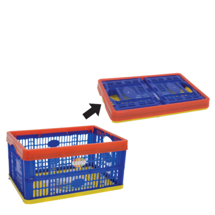 Container Lubang Lipat 2287 Green Leaf (34,5 x 23,9 x 17 cm)