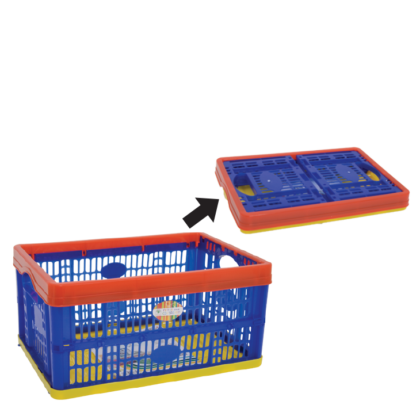 Container Lubang Lipat 2288 Green Leaf (48 x 35 x 22,8 cm)