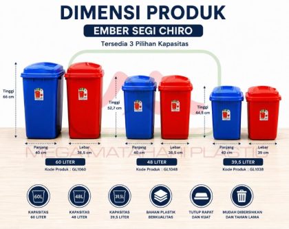 Ember segi 38liter (1038) / 48liter (1048) / 61,5liter (1060) Chiro Green Leaf