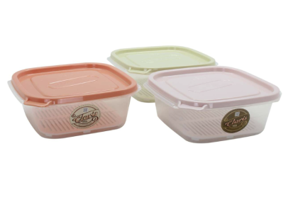 Sealware segi / kotak makan 720ml 2727 SQ Foodsaver Claris (16.5 x 15.5 x 6 CM)