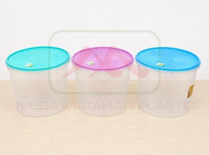 Sealware / Toples bulat 5liter (SIP605) / 10liter (SIP610) / 16liter (SIP616) / 25litwr (SIP625) Peacock Shinpo
