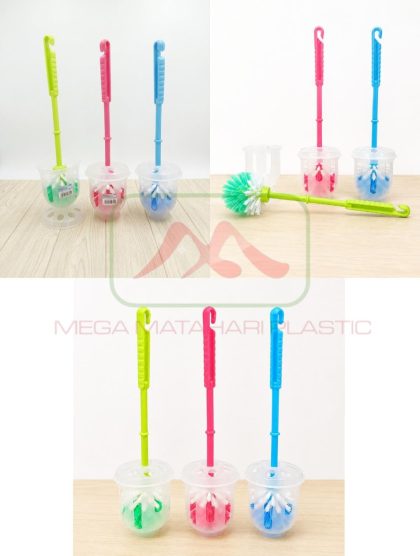 Sikat toilet / kloset + tempat BT020 Maspion