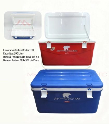 Cooler box / box pendingin / box es 100liter I37 Antartica Lion Star