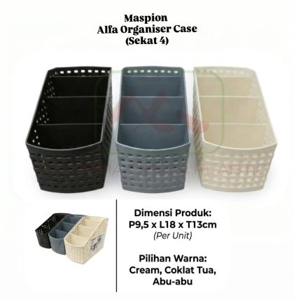 Tempat pensil / alat tulis Alfa Beta Maspion
